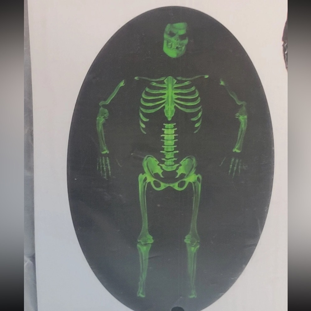 Men's Glow-in-the-Dark Skeleton Costume - Picture 11 of 11